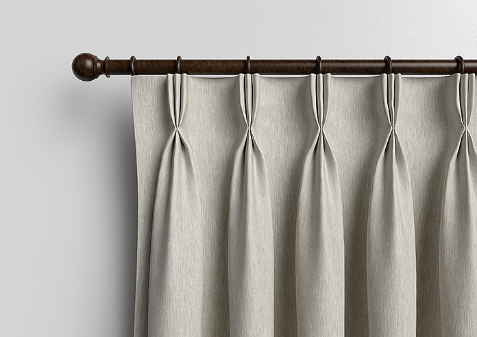 Genoa Faux Silk (Blackout), Sterling Shimmer - Made to Measure Curtains - Image 12